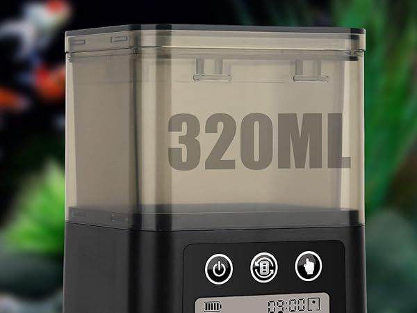 Large Capacity Vacation Timer Fish Feeder