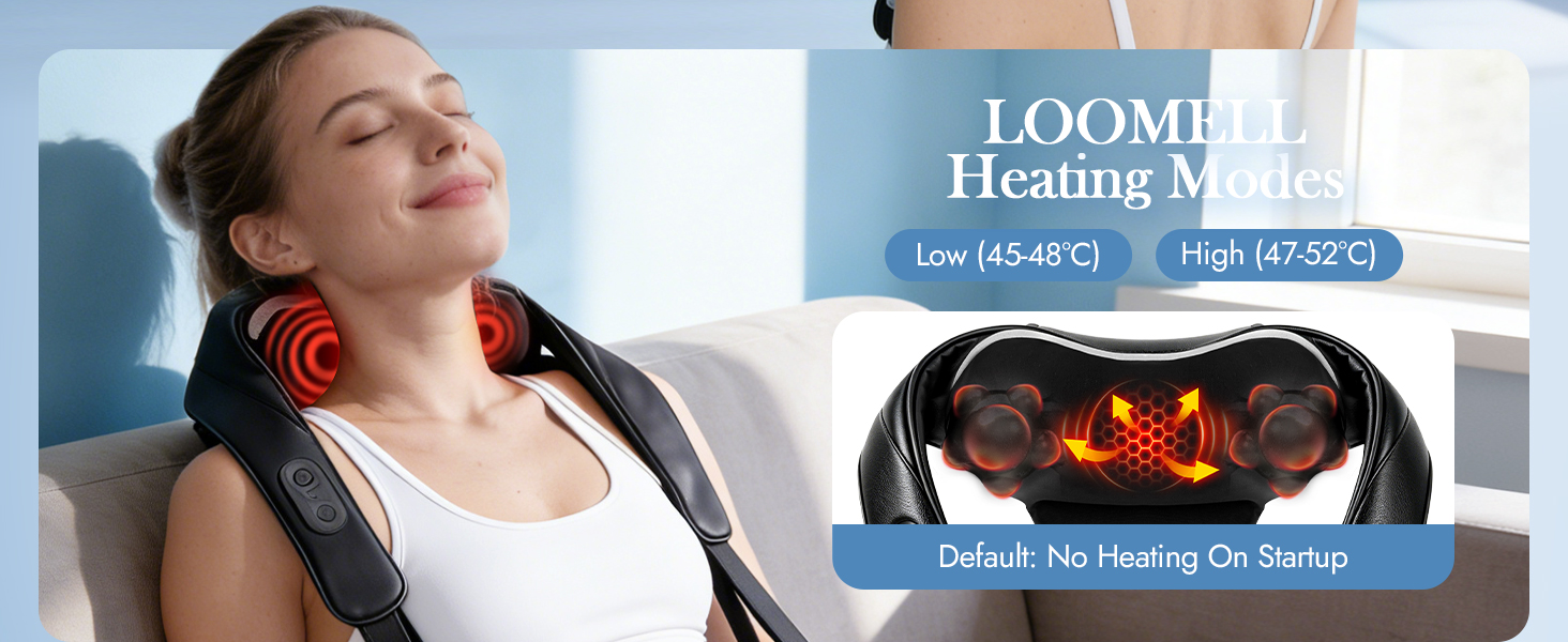 Heating Modes: Low (45-48°C) | High (47-52°C)