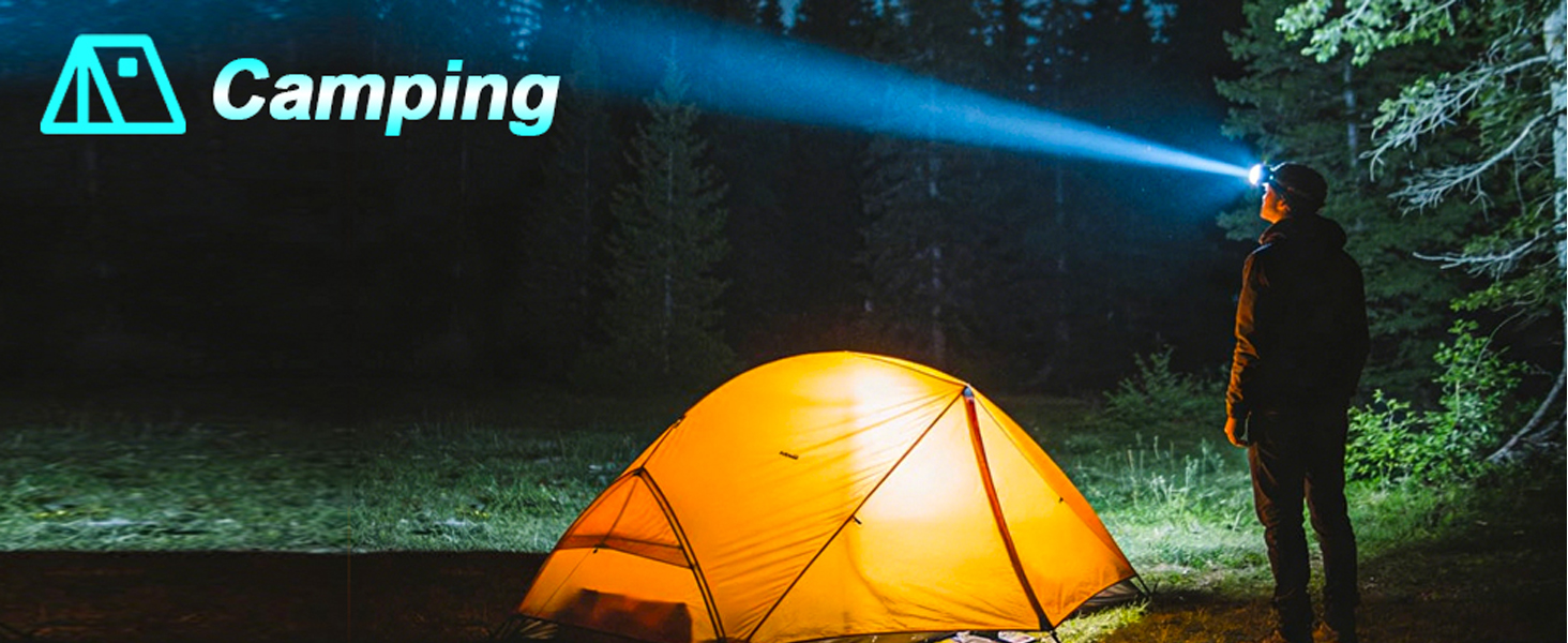 camping headlamps camping head lamp battery powered camping head lamp rechargeable hunting headlamp