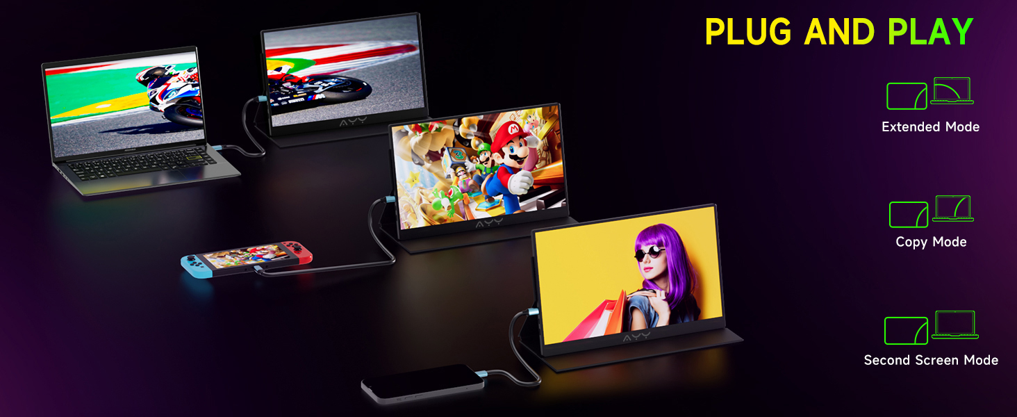 portable monitor for laptop