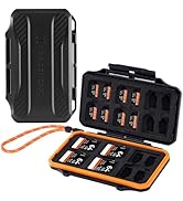 K&amp;F Concept 36 Slots SD Micro SD Memory Card Case, Water-Resistant SD Card Holder, Anti-Shock Car...