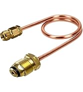 MCAMPAS Auto Changeover Regulator Copper Pigtail POL x 1/4