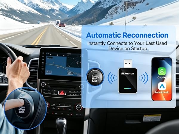 wireless carplay adapter for iphone