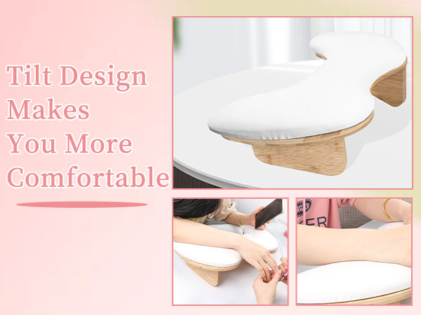 U-shaped Arm Rest for Nails Tech