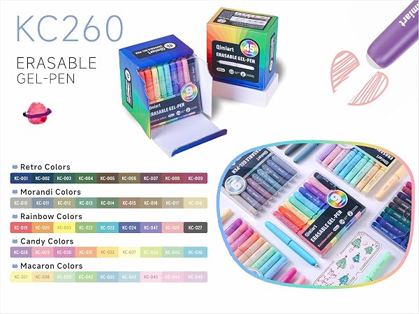 The integrated eraser is made to last, staying effective even after thousands of erasing cycles.
