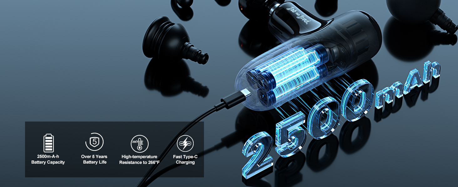 massage gun with heat