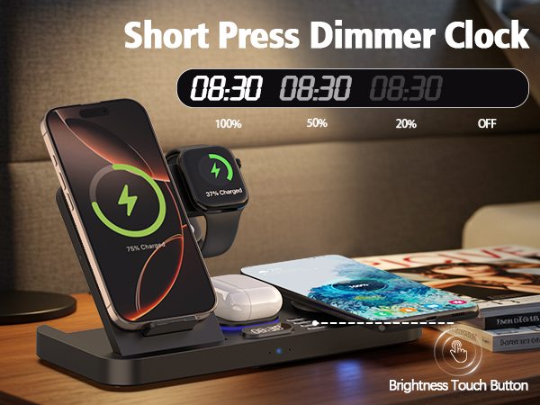 2 phone charging station