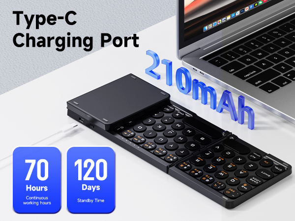 keyboard with touchpad