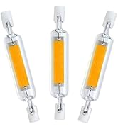 10W 78mm R7S LED Bulb J Type T3 78mm Double Ended Light Bulbs (3 Pack) Equivalent 100W Halogen 78...