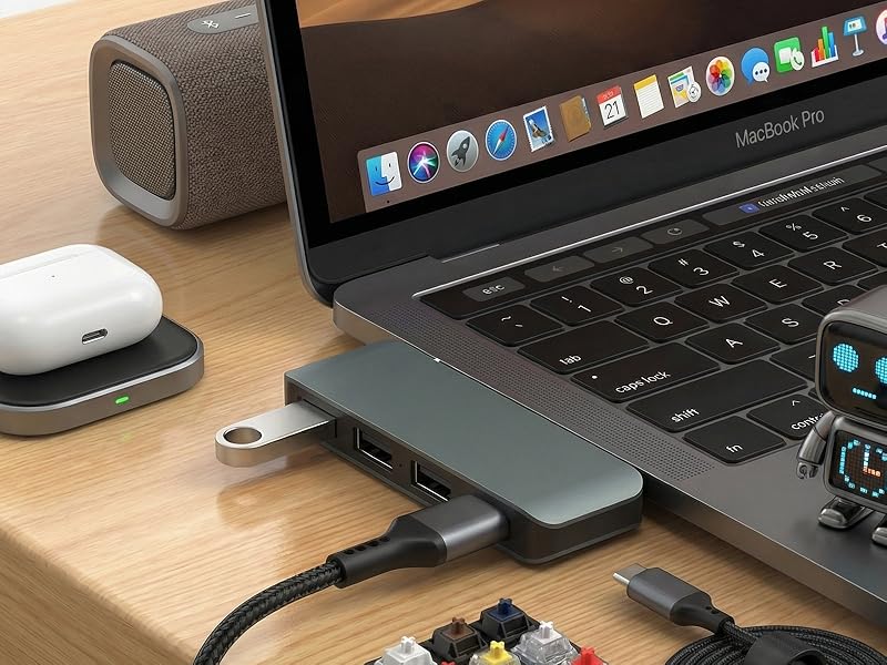 Reduce cable clutter
