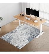 Kuyal Office Chair Mat for Hardwood Floor, 36 x 55 inches Computer Gaming Chair Mat, Low Pile Car...