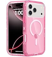 Follaroma for iPhone 17 Pro Max Case, Compatible with MagSafe, Dual Layer Transparent Magnetic Ph...