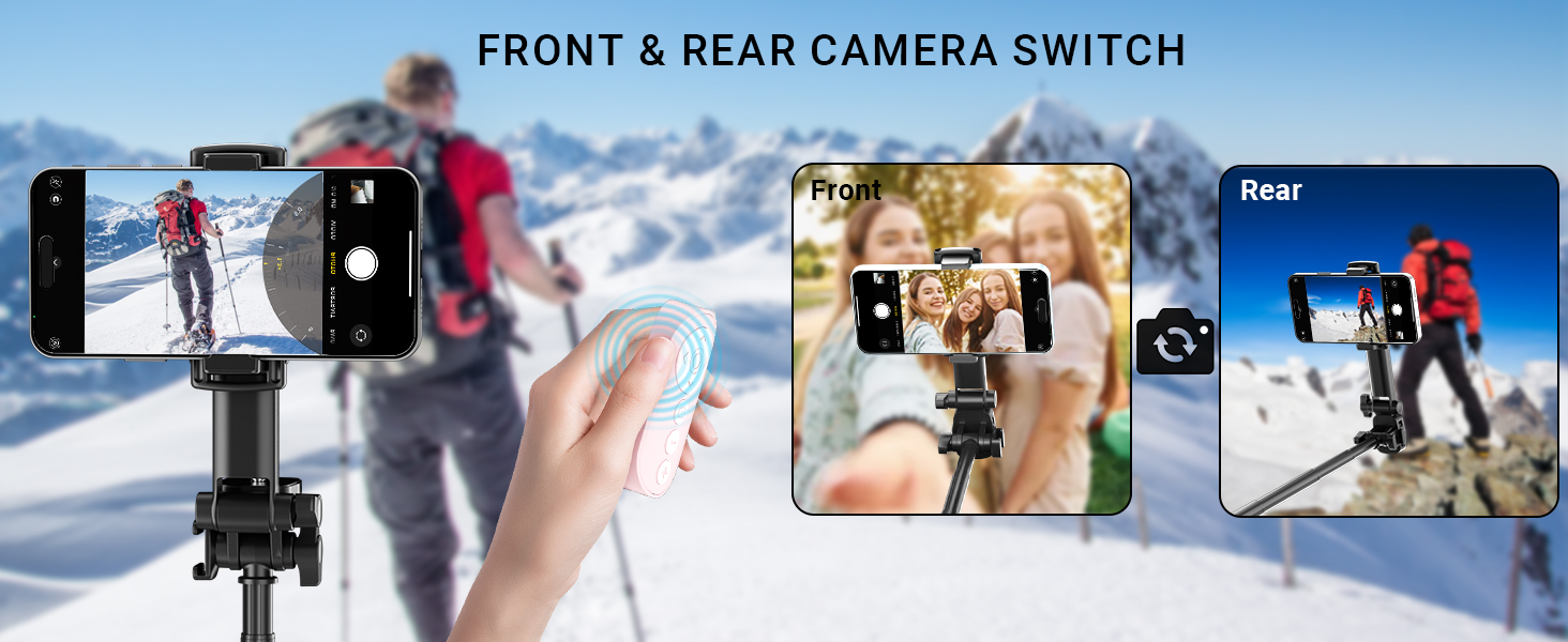 Wireless Camera Remote Control with Zoom for iPhone &amp;amp;amp; Android