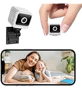 Vnmkp Mini Hidden Camera Indoor Security Camera Wireless Surveillance Camera 4K HD Mini Nanny Cam...