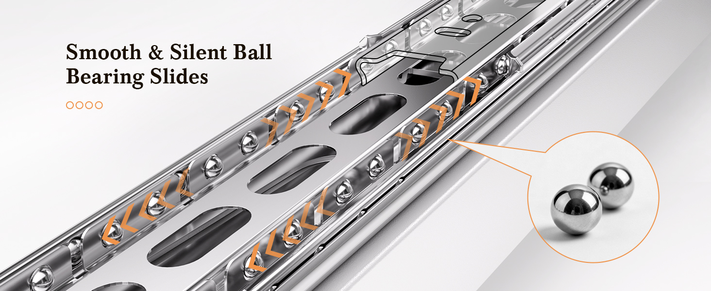 Smooth&amp;amp;Silent BallBearing Slides