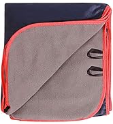 REDCAMP Large Waterproof Stadium Blanket for Cold Weather, Soft Warm Fleece Camping Blanket Windp...