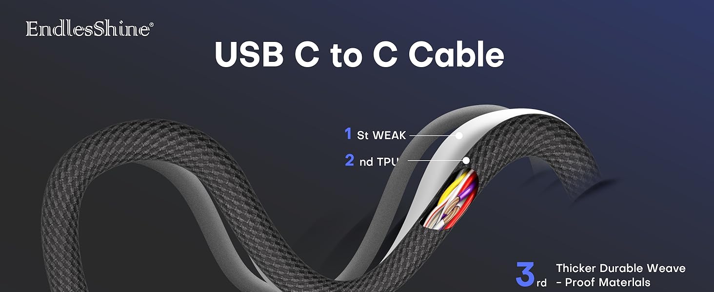 USB C to C cable