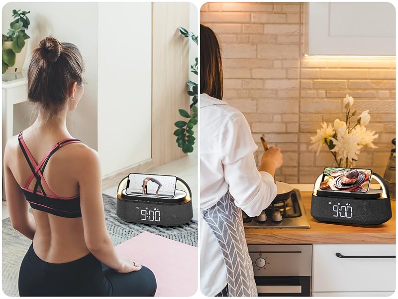 Wireless Charge Alarm Clock