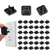 MECCANIXITY 50 Pack Outlet Covers Proofing, Electrical Safety Plug Covers Outlets Socket Proof Ca...