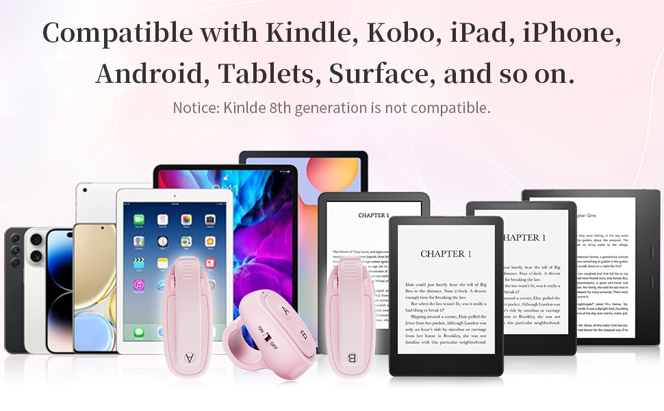 Remote Control Page Turner for Kindle Paperwhite