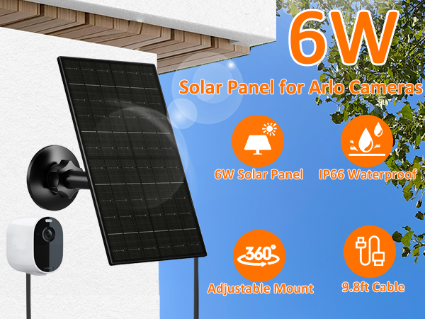 arlo solar panel