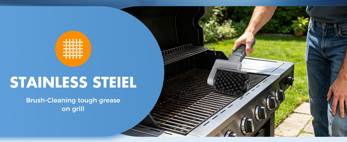 Electric Grill Brush 4