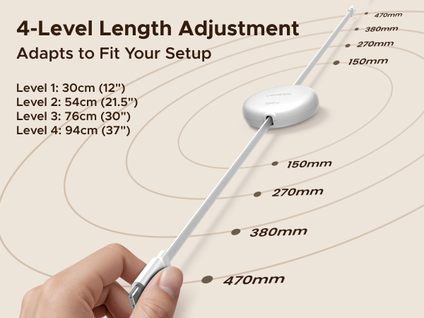 4-level length adjustment