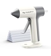 Tilswall 4V Cordless Hot Glue Gun, Rapid 30s Preheat with 20 Premium Glue Sticks (20x140mm), 2000...