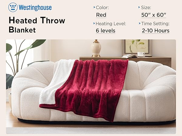 heated throw blanket