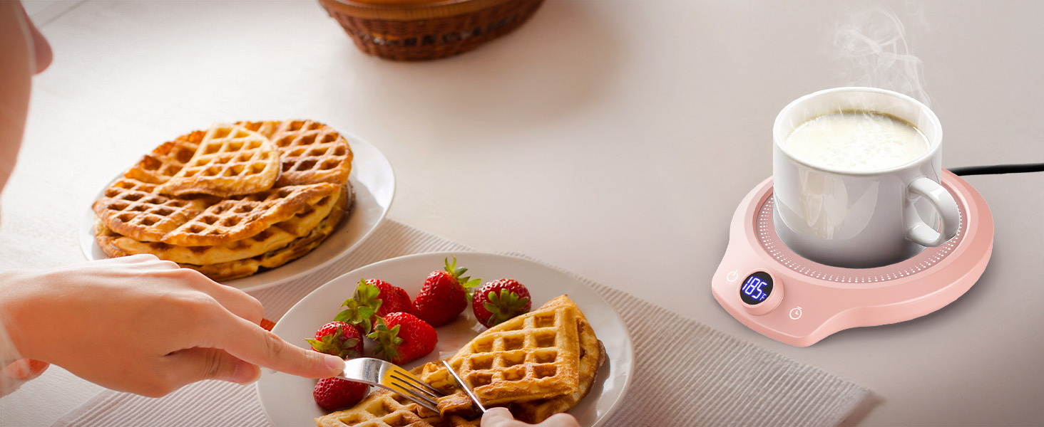 Coffee Mug Warmer Pink