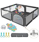 COMOMY Large Play Yards for Babies and Toddlers, 71