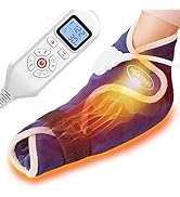 CAMECO 1 Pack Heating Pad for Foot & Ankle Neuropathy Pain Relief, 86?-158? Electric Heated Foot ...