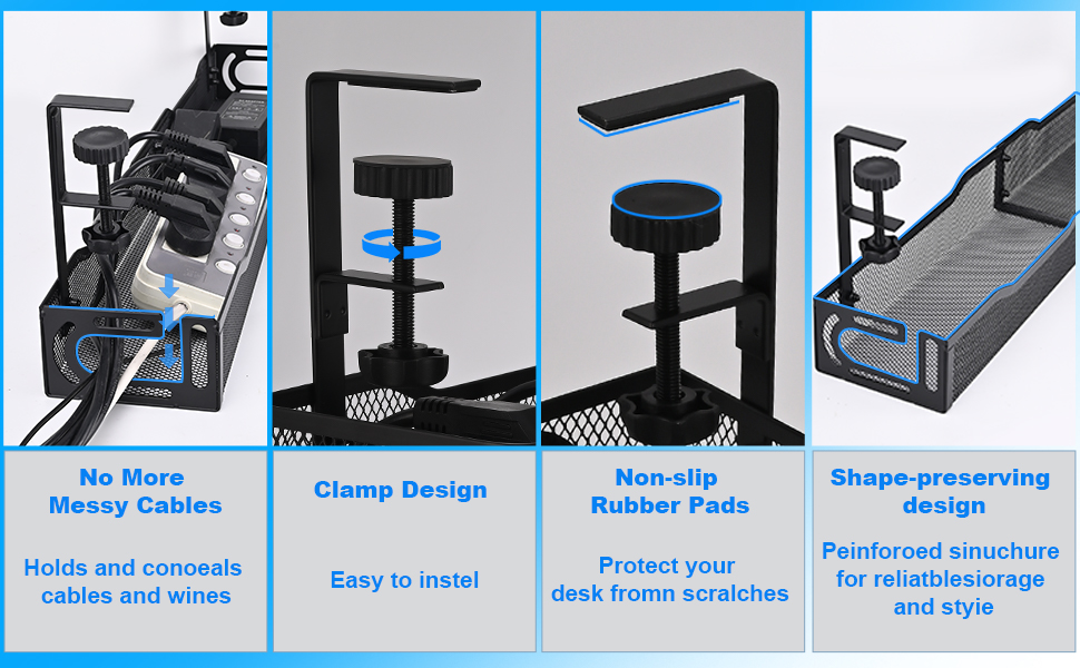cable management under desk