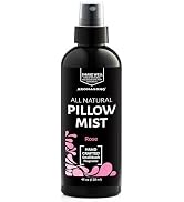 Aromasong Rose Pillow Spray for Sleeping - All Natural Calming Linen &amp; Bedtime Sleep Mist for Dee...