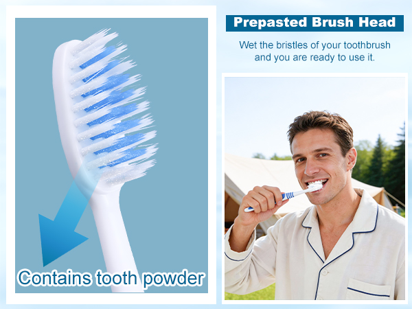 Soft Bristle Travel Tooth Brush Set