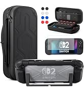 FANPL Case Bundle for Nintendo Switch 2 (2025) Accessories, Carrying Case for Switch 2 and Joy Co...