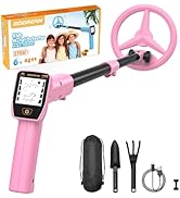 GDDREAM Metal Detector, Rechargeable Metal Detector for Kids, Adjustable 23.6"-34.2" Kids Metal D...