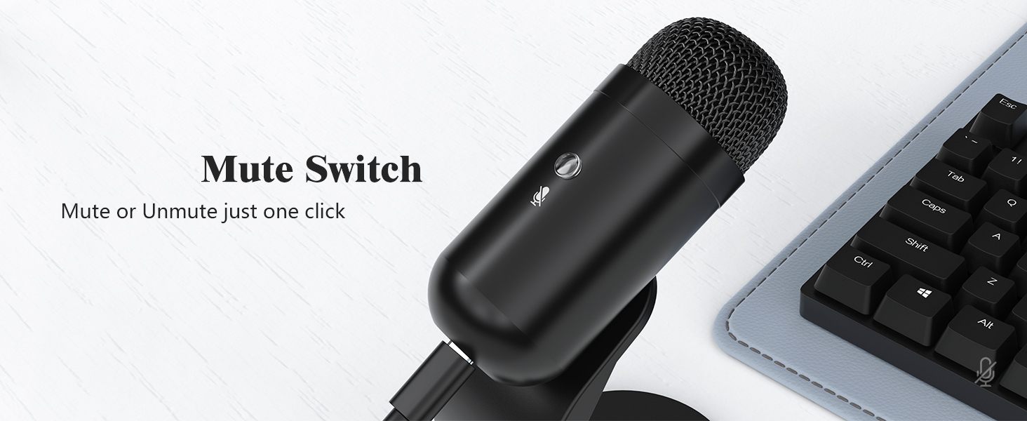 Mute or Unmute just one click