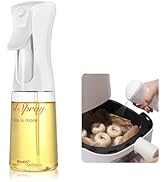 Mistifi oil spray PET bottle 200ml Upgraded Version.Fine Mist Spray Bottle for Air Fryer, Olive O...