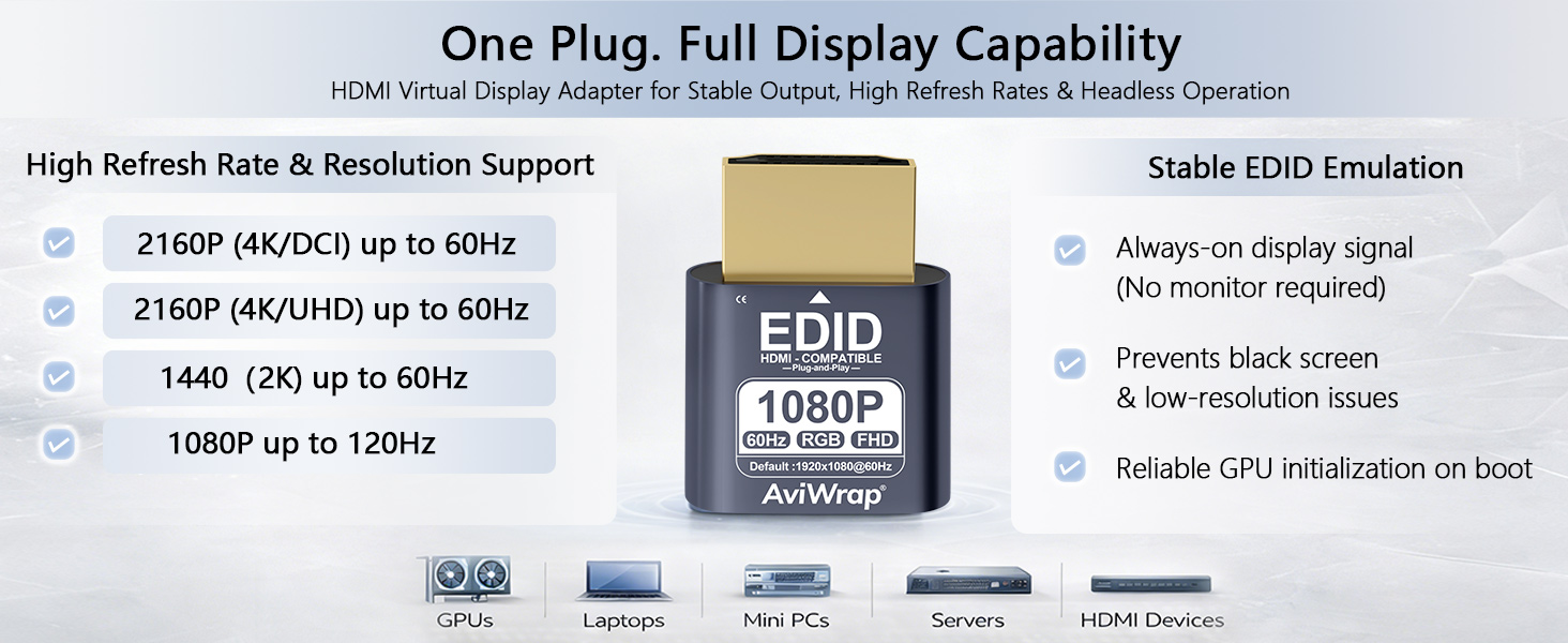 hdmi dummy plug,edid emulator,hdmi dummy plug 4k,luna display,dummy hdmi,dummy hdmi,dummy hdmi plug
