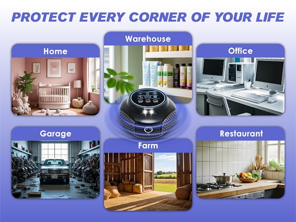 TOPAC Mouse Repellent Ultrasonic Plug in