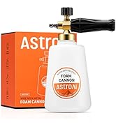 AstroAI Foam Cannon Heavy Duty Car Foam Blaster Wide Metal Neck Bottle Adjustable Snow Foam Lance...