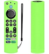 Voice Remote Cover, Silicone Remote Cover Case Compatible with Toshiba/Insignia Firetv Omni Serie...