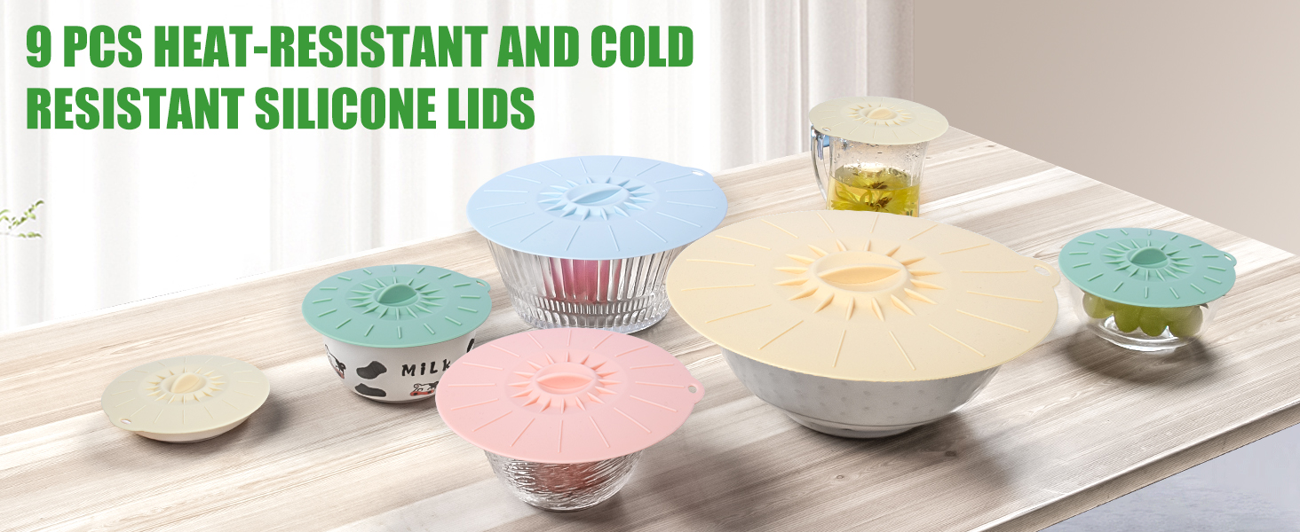 silicone lids