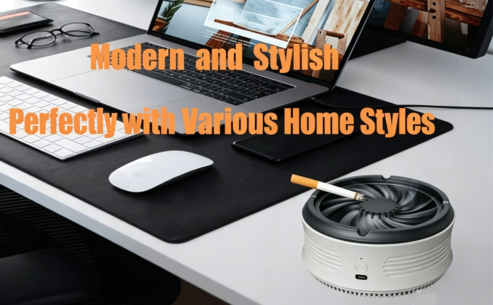 Multifunctional Smokeless Ashtray
