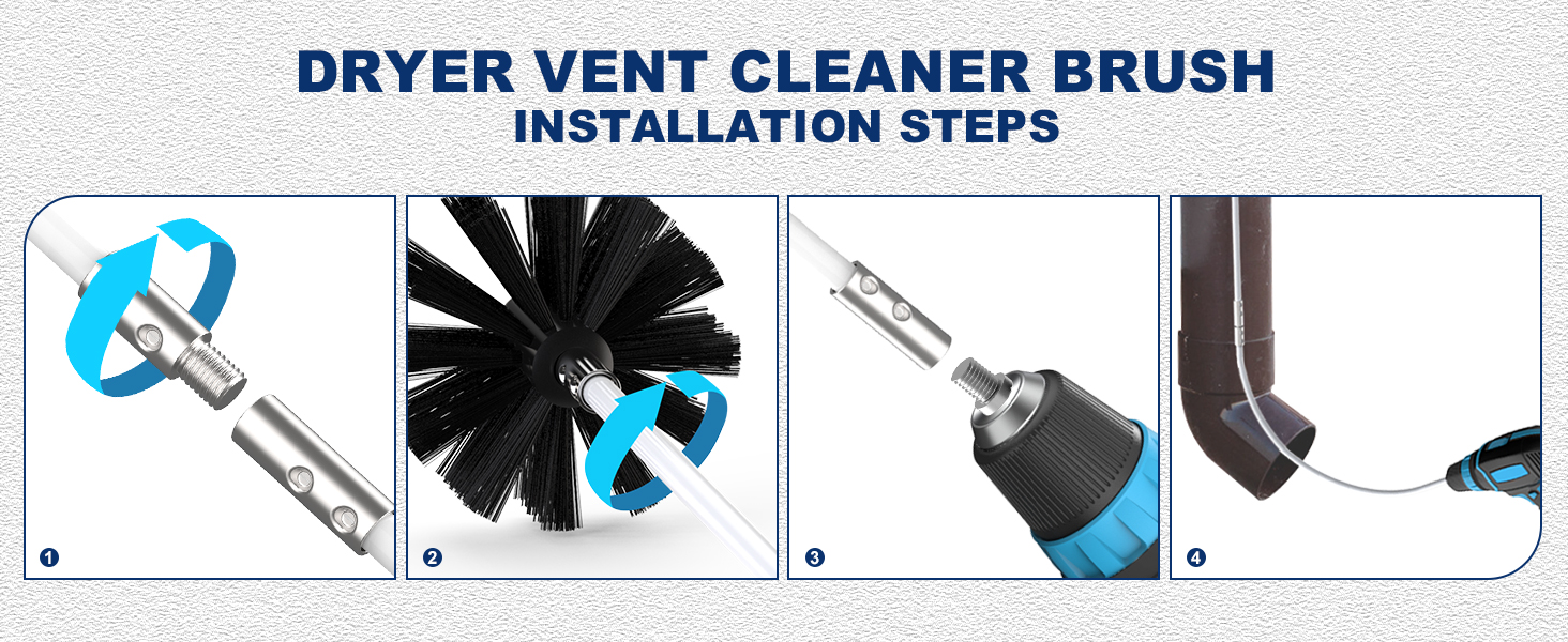 dryer vent cleaner kit