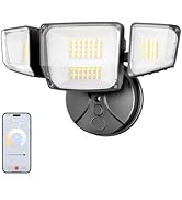 Onforu 65W Smart LED Flood Lights Outdoor, 6500LM Brightness Adjustable, APP Control Tunable 2700...