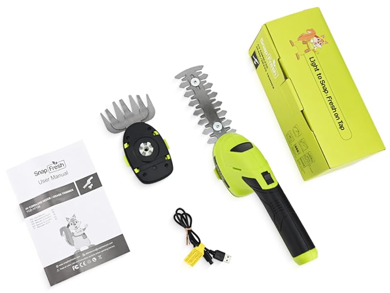 4v cordless grass shear