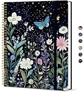 Taja Large Spiral Lined Journal for Women, 8.5" x 11" Notebooks for Work Collge Ruled, A4 Aesthet...