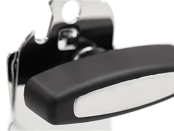 Heavty duty manual can opener smooth edge for elderly